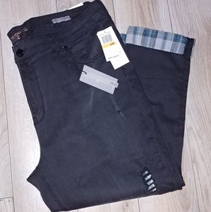 *Melissa McCarthy Seven7* Distressed Skinny Jeans